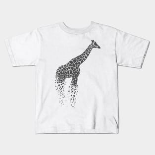 giraffe body illustration Kids T-Shirt